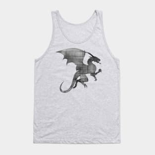 Dragon Sketch 2 Tank Top